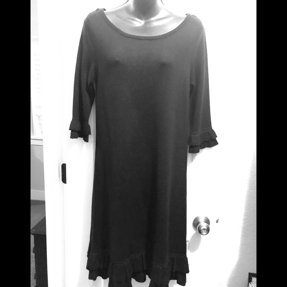 Gorgeous black sweater dress